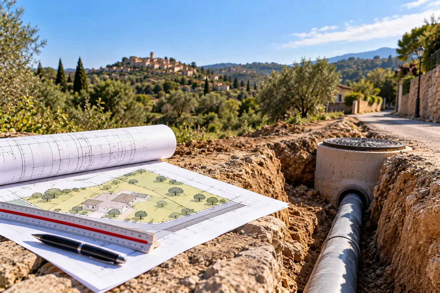 Raccordement au tout-a-l ’égout - quelles obligations et quel impact sur la vente d’un terrain